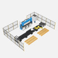 Robot-Press /Manual assistedCNC