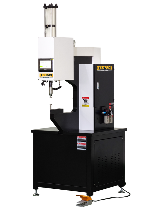 JH8-500H Hydraulic Riveting Machine - 8 Ton, 500mm Throat, Touch Screen