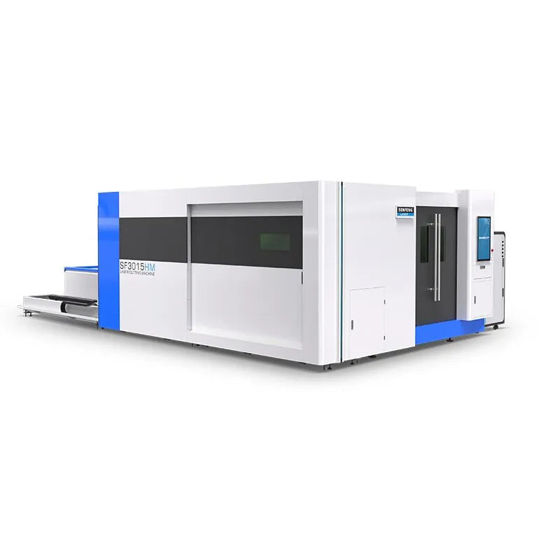 5’x10′ |Fully Enclosed Metal Tube And Plate Fiber Laser Cutting Machine SF3015HM